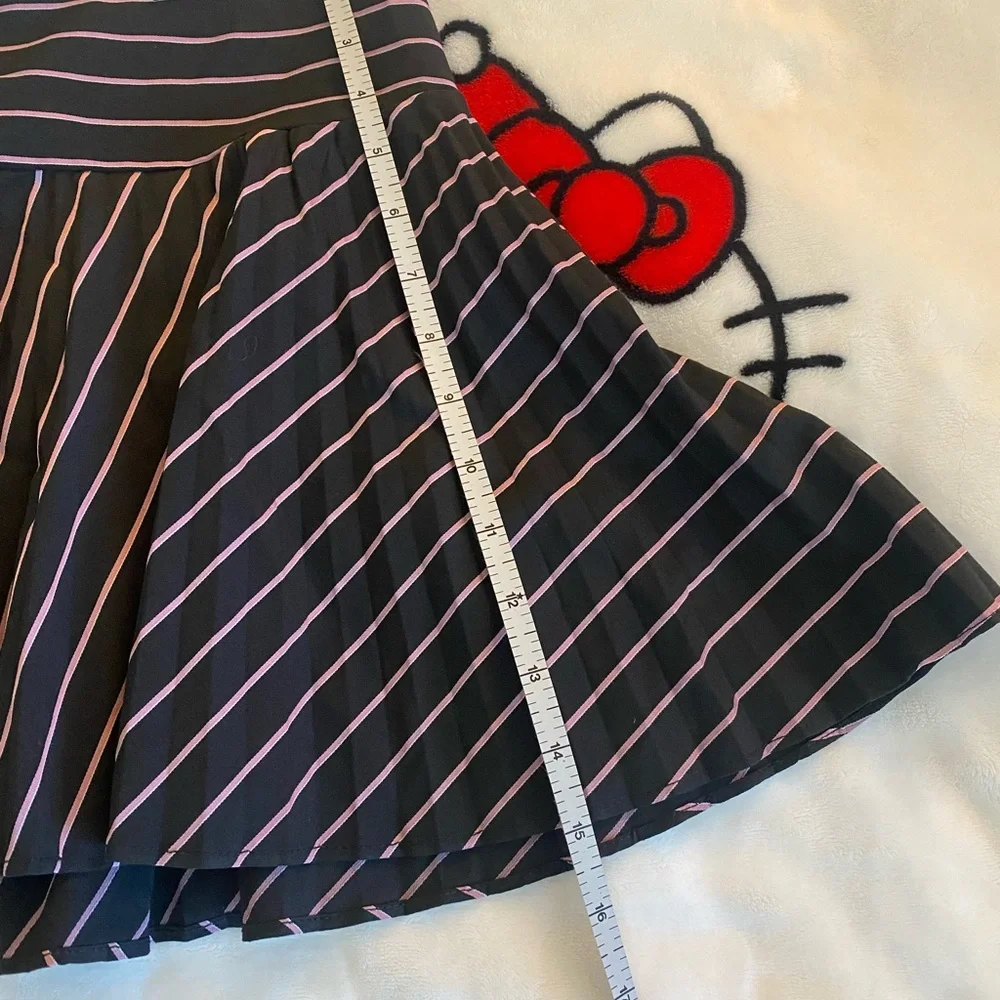 Y2K Bebe black and pink pinstripe skirt - Picture 9 of 9